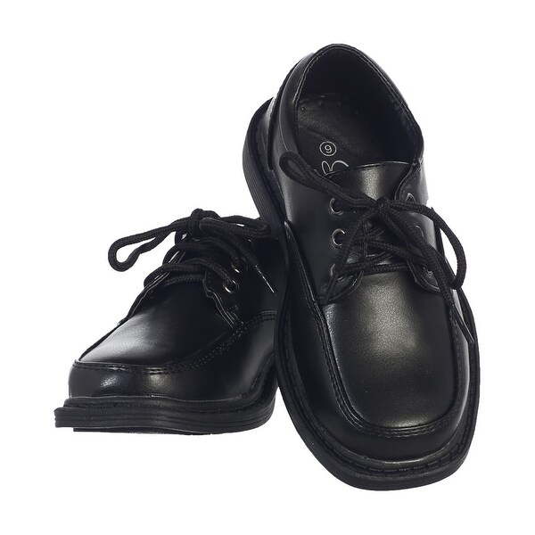 matte black dress shoes