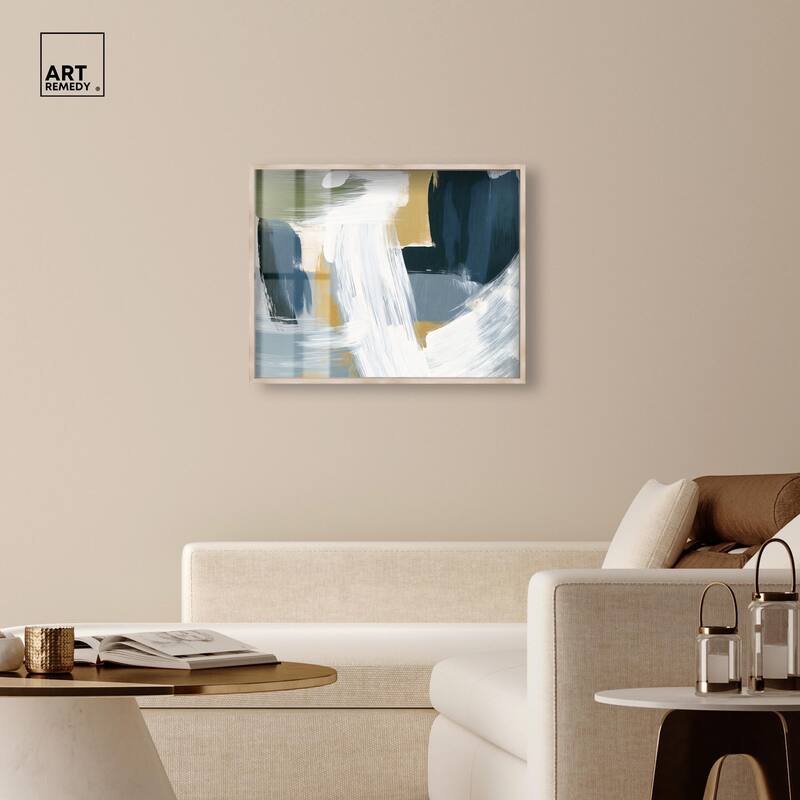 Moss Layers III Shadowbox by Art Remedy