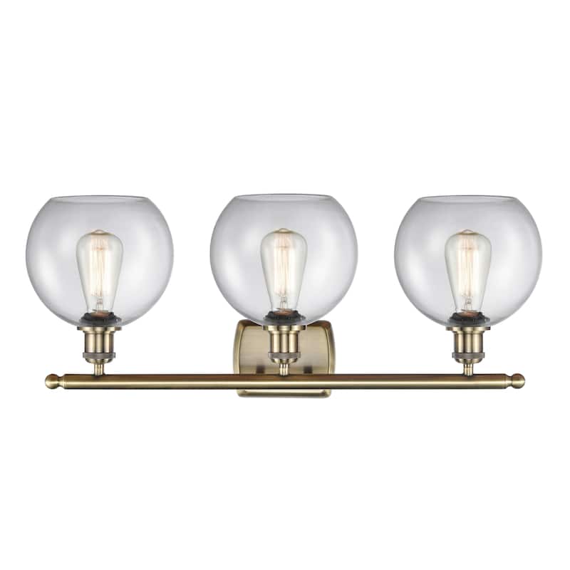 Innovations Lighting Athens 3 Light 26" Bath Vanity Light - 8" Shade