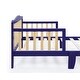 preview thumbnail 5 of 4, Twain Toddler Bed Blue/Natural suitable for kids'bedroom
