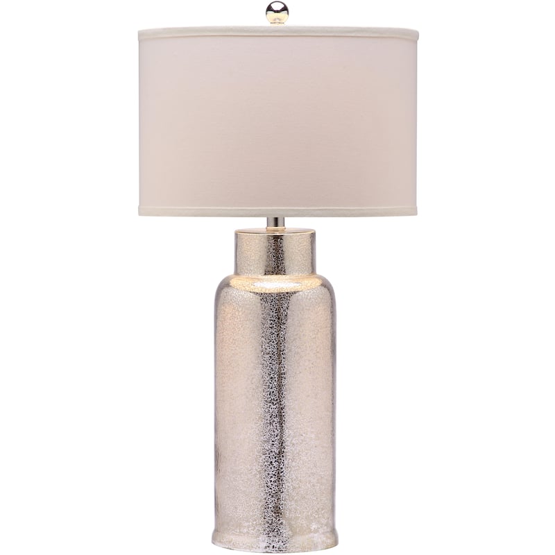 SAFAVIEH Lighting Mayra 29-inch Clear Bottle Glass Table Lamp (Set of 2) - 15.5"x15.5"x29"