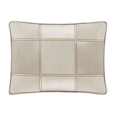 J. Queen New York Brando Ivory Boudoir Decorative Throw Pillow