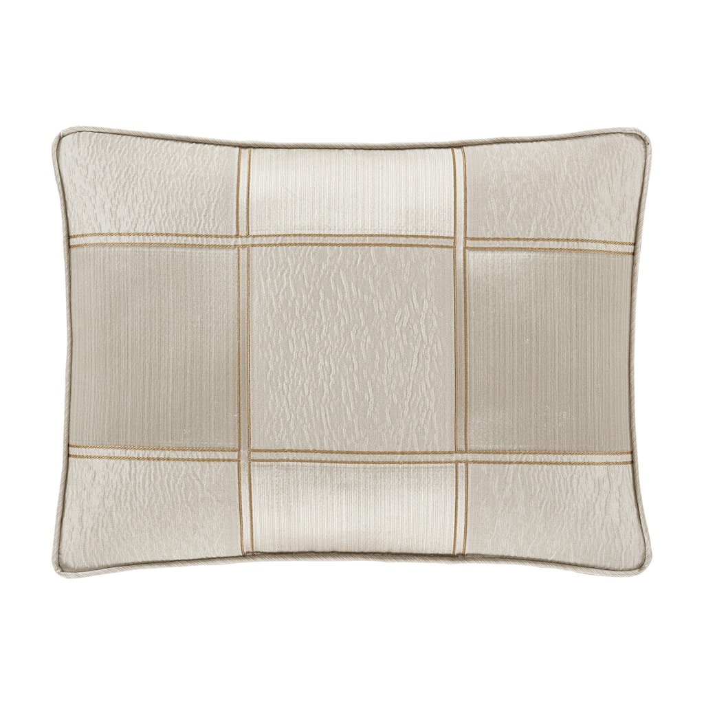 J. Queen New York Brando Ivory Boudoir Decorative Throw Pillow