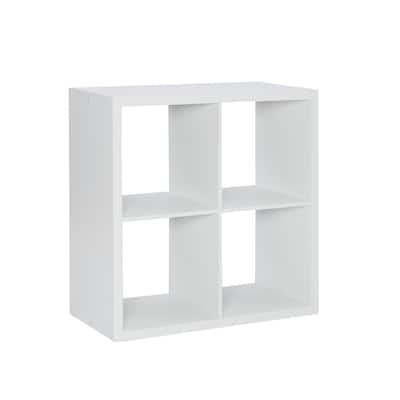 Four Cube Storage Cabinet - 30" - White