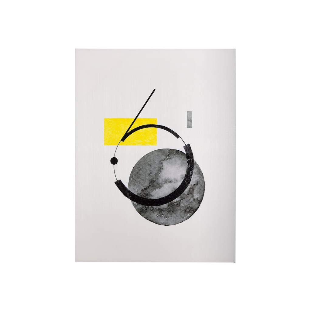 Numbers VI (30 x 40) Canvas Art Print
