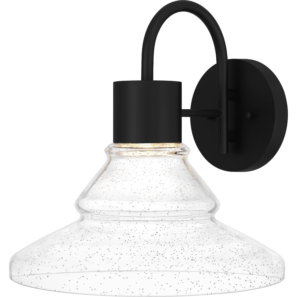 Felix Integrated LED Matte Black Outdoor Wall Lantern