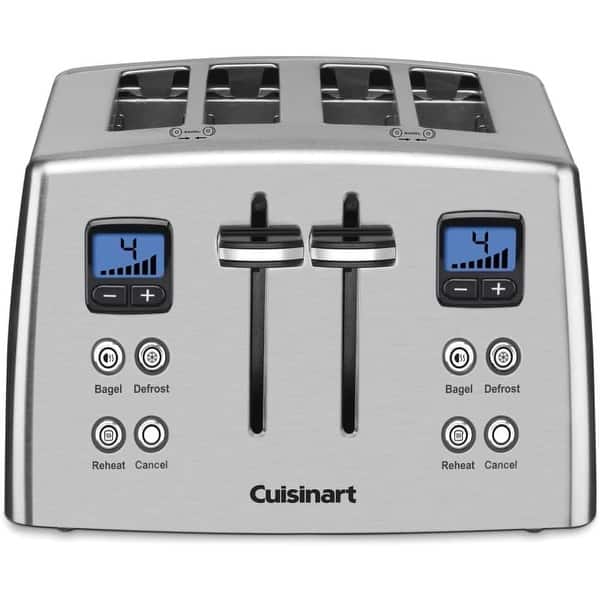 Cuisinart CPT-435P1 4-Slice Countdown Motorized Toaster, Stainless Steel -  On Sale - Bed Bath & Beyond - 38921675
