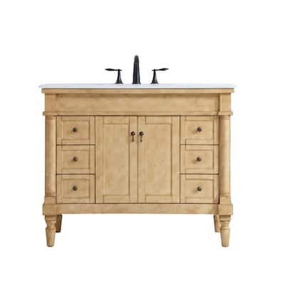 Elegant Lighting VF13042 Lexington 42" Free Standing Single Basin