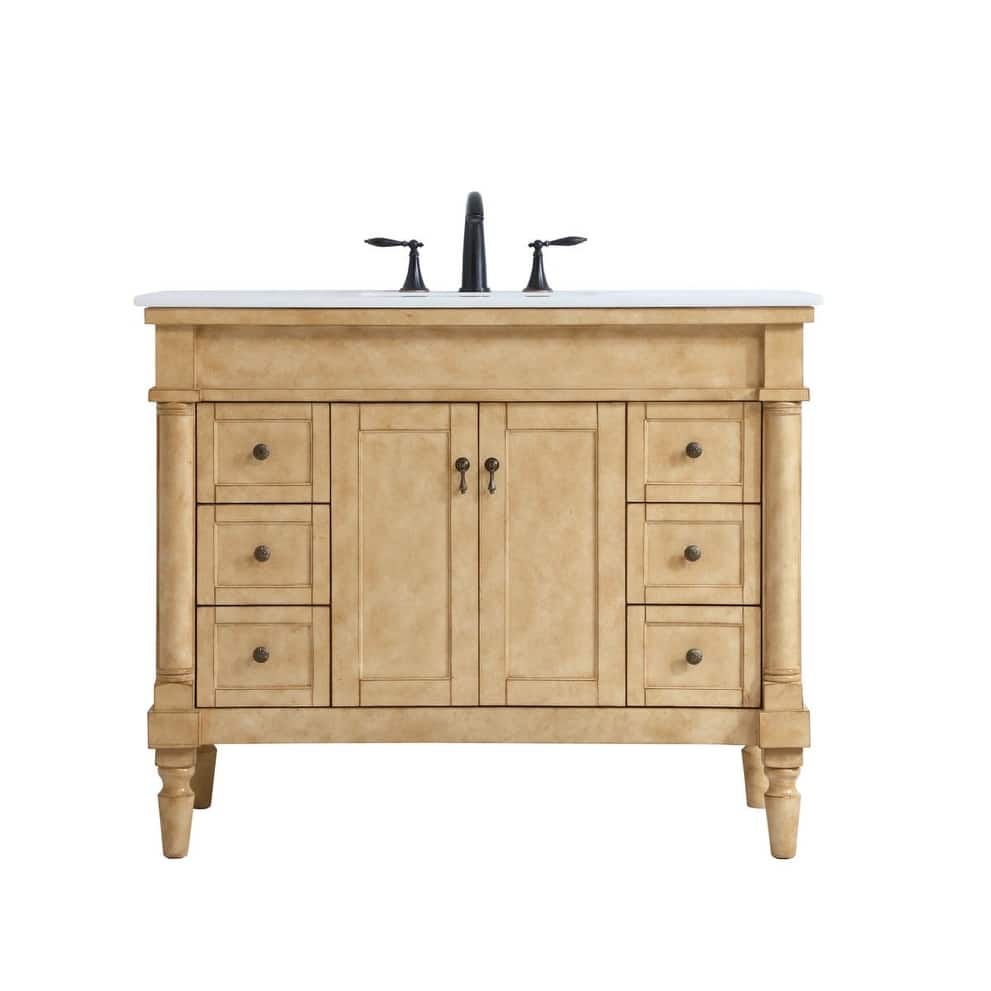 Elegant Lighting VF13042 Lexington 42" Free Standing Single Basin