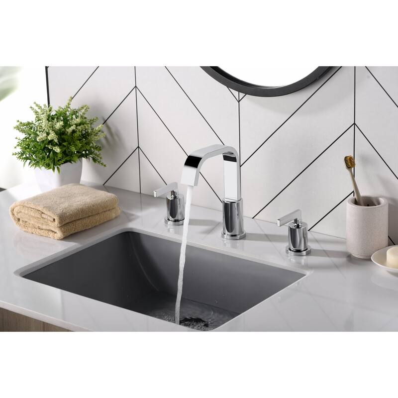 Ultra Faucets Ardua Collection Two-Handle Widespread Lavatory Faucet