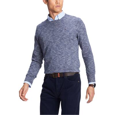 Tommy Hilfiger Womens Prep Pullover Sweater, Blue, Small