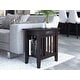 preview thumbnail 7 of 9, AFI Mission Chair Side Table with Charging Station