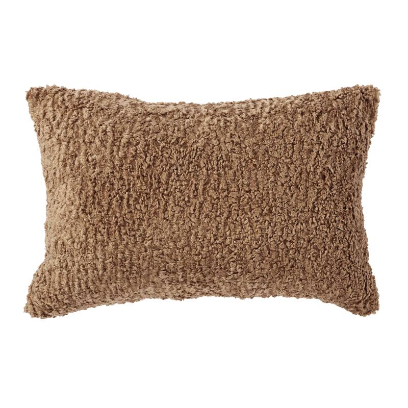 Sorra Home Indoor Soft-Textured Knife Edge Lumbar Pillow