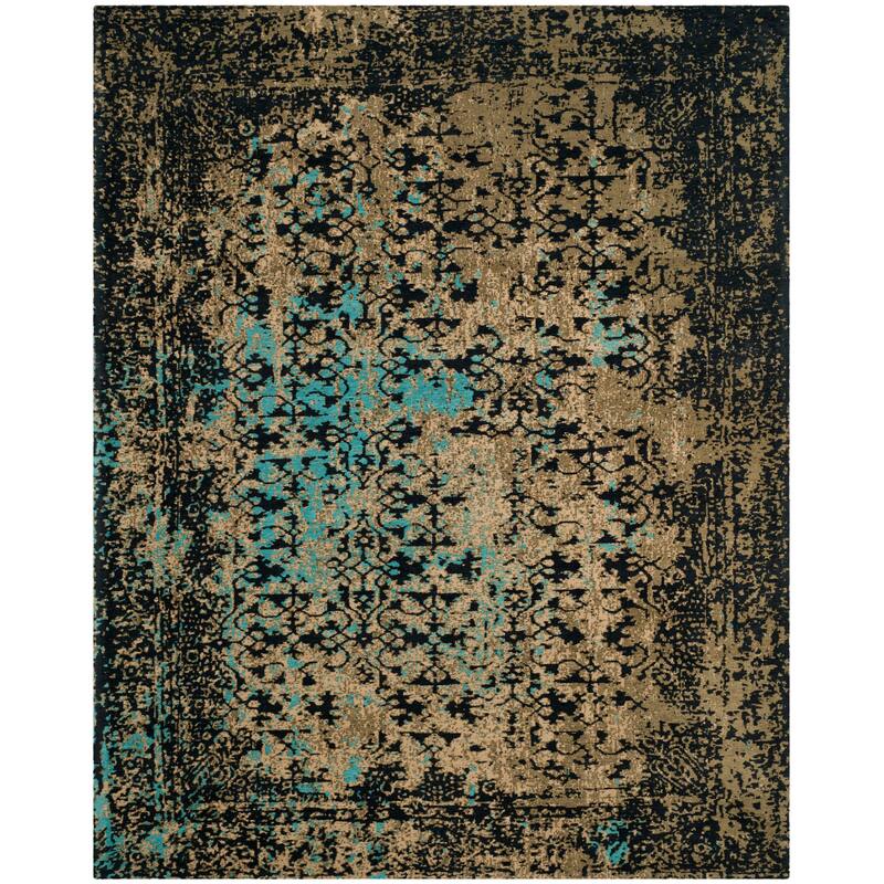 SAFAVIEH Classic Vintage Boho Milyonka Distressed Oriental Cotton Rug