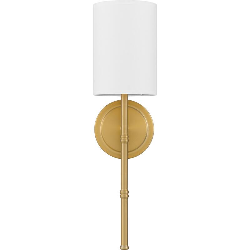 Quoizel Wood 1-Light - Aged Brass