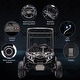preview thumbnail 3 of 30, 24V 2 Seater Kids Ride On Utv, 4WD Electric Truck with Sun Shade