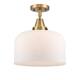 Option Brushed Brass / Matte White