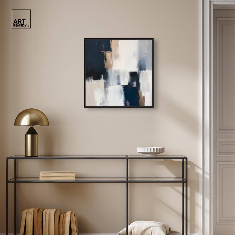 Blue Mood Depth II Canvas by Art Remedy