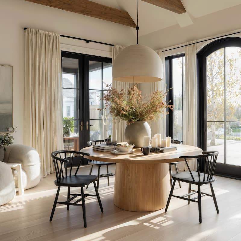 Stenger Dining Chair Black