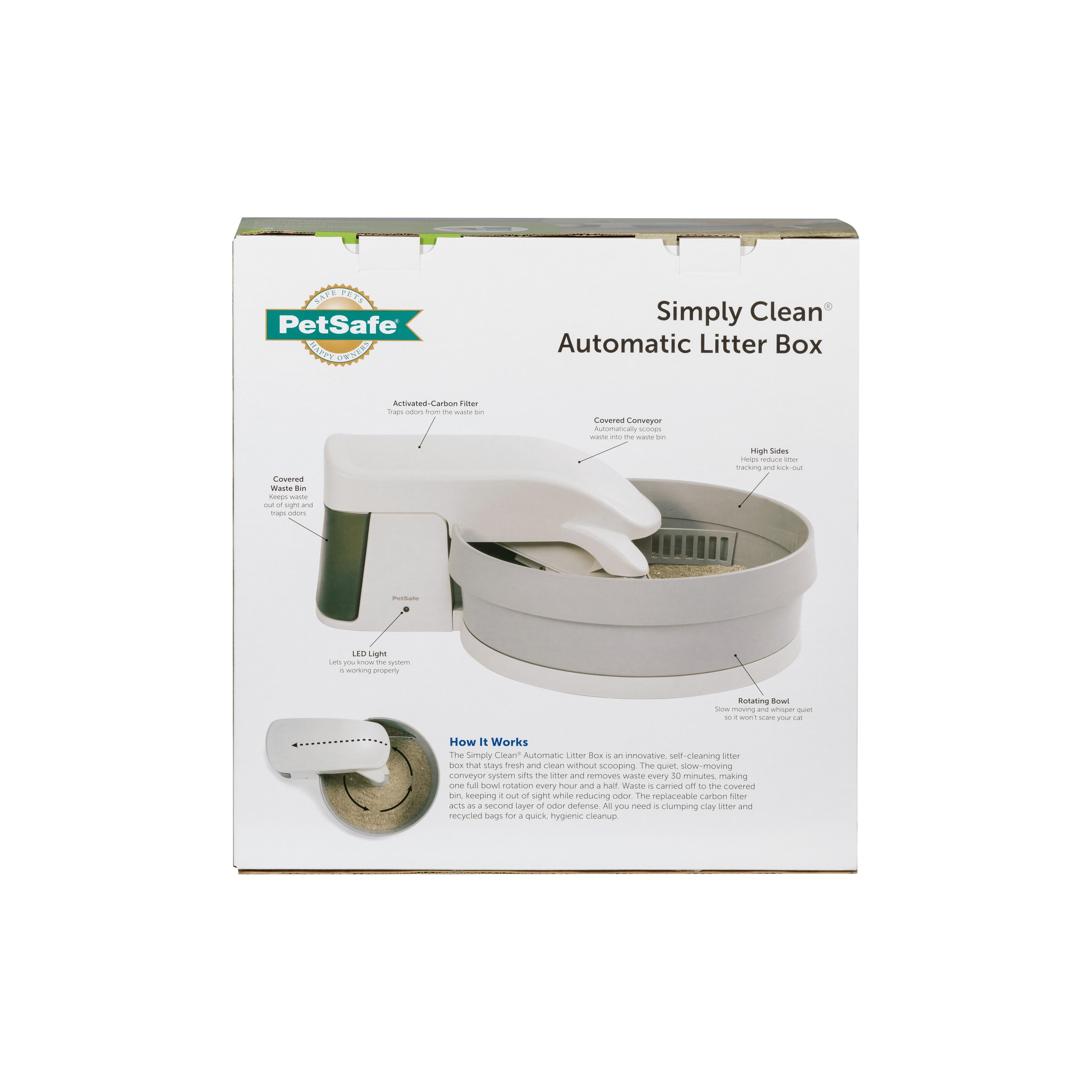Petsafe Simply Clean Automatic Litter Box Gray 28 X 19 X 8 28 X 19 X 8 Overstock 33053234
