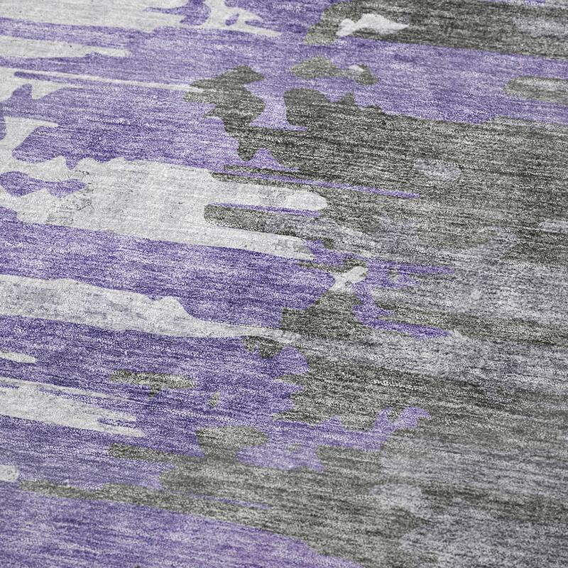 Premium Machine Washable Abstract Contemporary Sherpa Throw Blanket