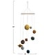 preview thumbnail 3 of 1, Wool Felt Planets Mobile - 12.0"L x 8.0"W x 36.0"H