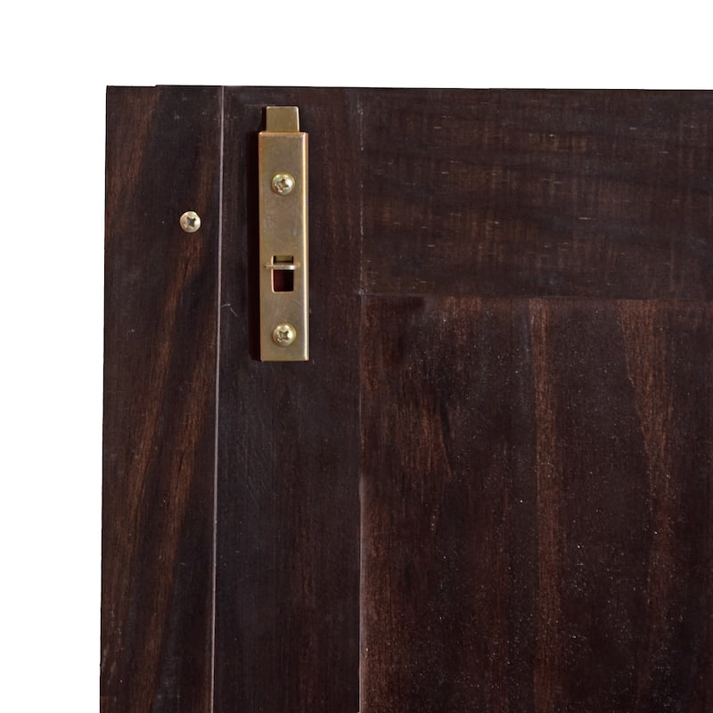Palace Imports 100% Solid Wood Smart Wardrobe Armoire with 2 Drawers, Metal or Wooden Knobs