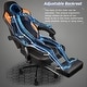 preview thumbnail 9 of 29, Bossin Gaming Chairs with Footrest, Big and Tall Chair 400 Capacity, Racing Style Computer Chair with Ergonomic Lumbar Support
