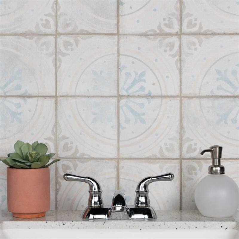 Merola Tile Barcelona Decor Raval 5-3/4" x 5-3/4" Porcelain Floor and Wall Tile