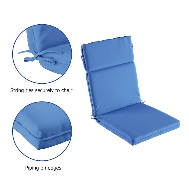 Hastings Home High Back Patio Chair Cushion