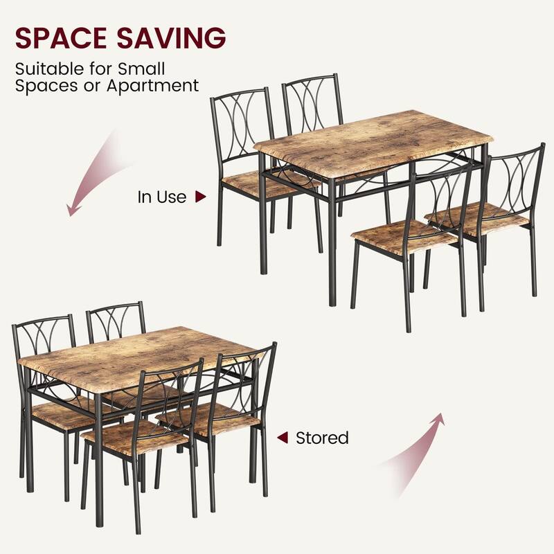 Dining Table Set for 4