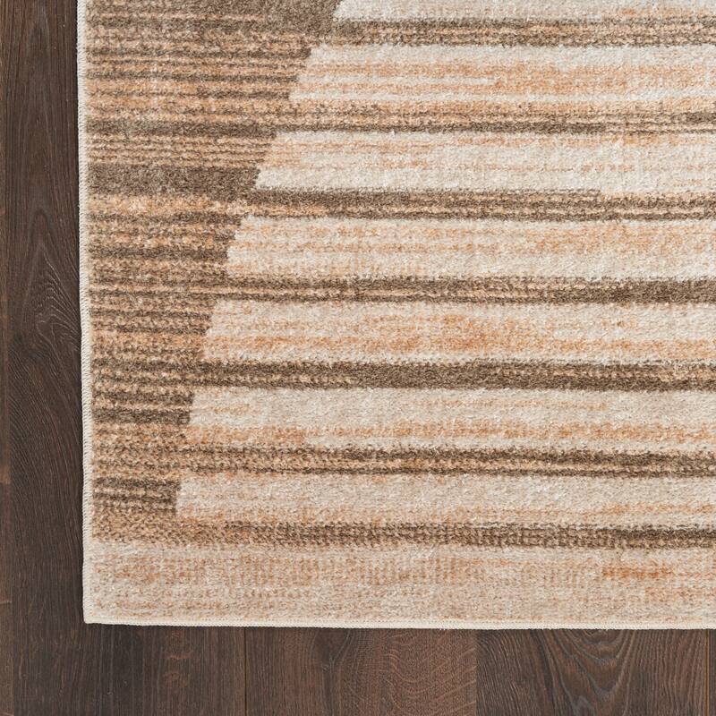 Nourison Astra Machine Washable Indoor Only Graphic Area Rug
