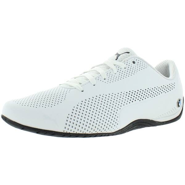 Shop Puma Mens Bmw Motorsport Drift Cat 5 Ultra Athletic Shoes Lifestyle Performance Puma White Team Blue High Risk Red Overstock 31600037 9 5 Medium D