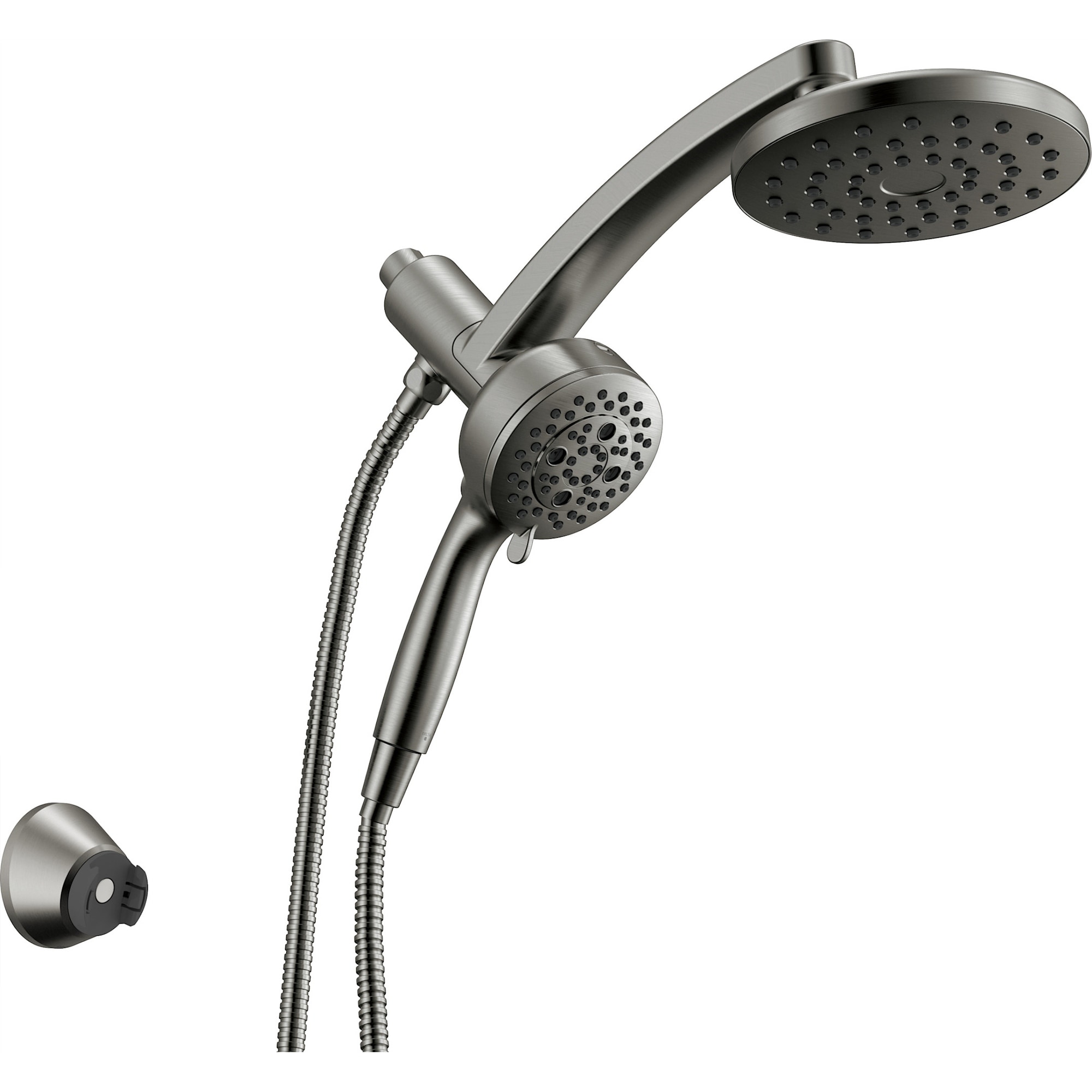 Delta 58600 PivotPro 1.75 GPM 3-in-1 Shower Head and 7 Setting Hand