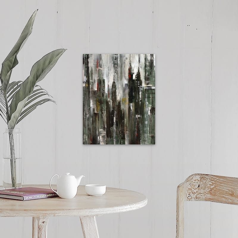 "Emerald City" Canvas Wall Art - 16 x 20