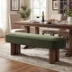 preview thumbnail 4 of 68, Christopher Knight Home - Modern Upholstered Dining Bench with Padded Seating