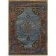 preview thumbnail 2 of 9, Style Haven Adaylnn Morris Persian Inspired Medallion Blue/Multi Area Rug