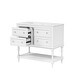 preview thumbnail 27 of 31, 36″ Modern Bathroom Vanity with Mirror Medicine Cabinet & 4-Drawer Storage Cabinet