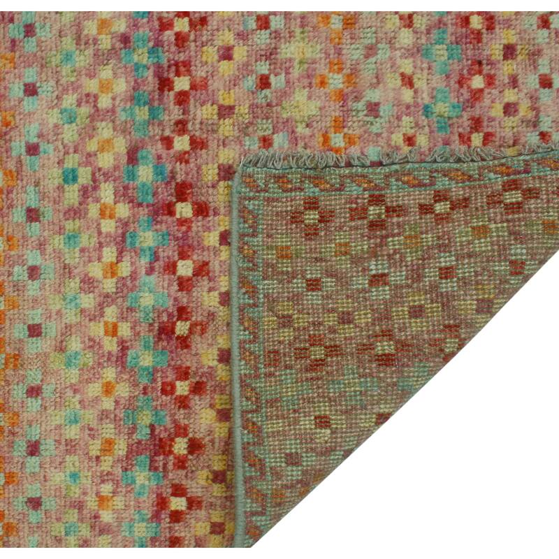 Balochi Ade Purple/Red Rug - 5'3" x 8'1"
