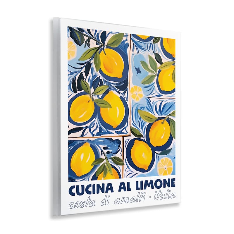 Stupell Bright Mediterranean Lemons Wall Plaque Art Design By Lux + Me Designs