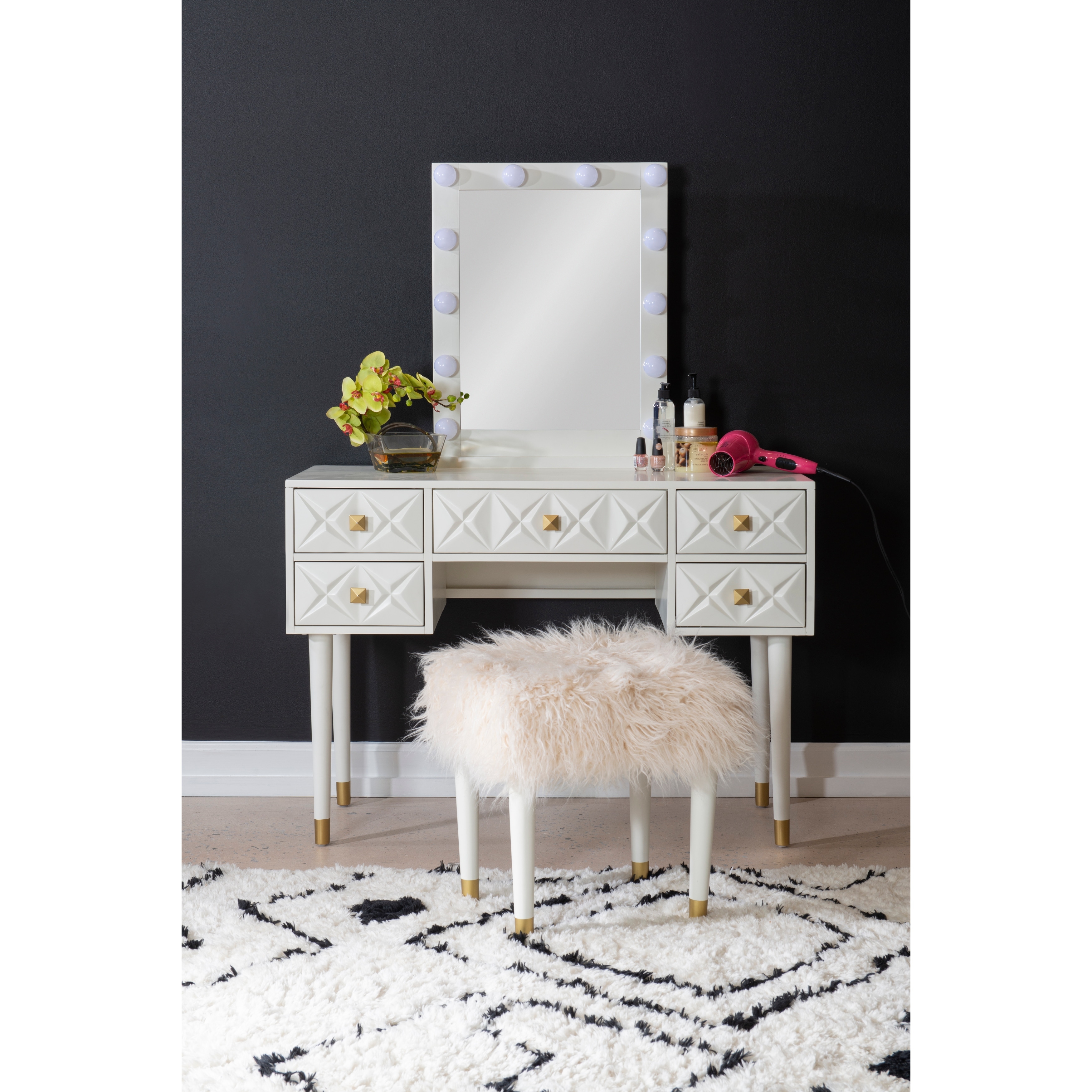 Bed bath top beyond makeup vanity