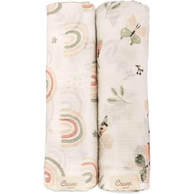 Crane Baby Swaddle Wraps Pack