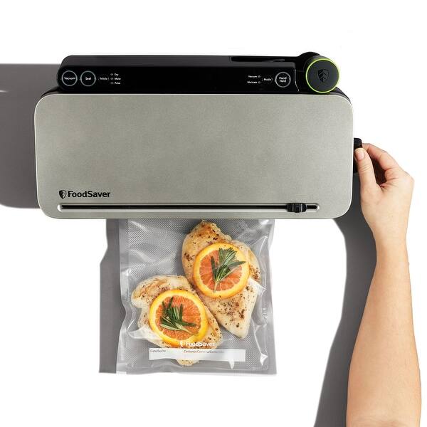 FoodSaver MultiUse Vacuum Sealing with Bonus Roll, Charcoal Stainless Steel Bed Bath & Beyond