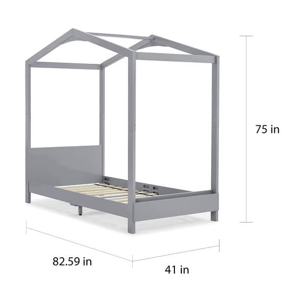 Delta Children Poppy House Twin Bed