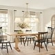 preview thumbnail 3 of 9, 61 in. 3-Light Transitional Brushed Gold Linear Chandelier with White Fabric Shades - 61.0 in. W x 15.7 in. D x 25.2 in. H