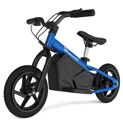 EVERCROSS EV06M:24V 100W Electric Balance Bike,12" Inflatable Tire,Adjustable Seat.Kids' Electric Motorcycle (Ages 3+).