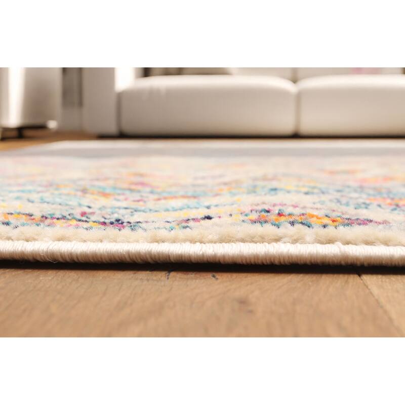 ECARPETGALLERY Machine Made Daria Grey Area Rug