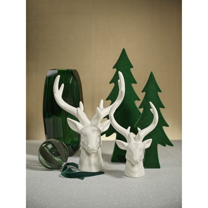 Rocky Mountain 15.5" Ceramic Stag Head Figurine Statue