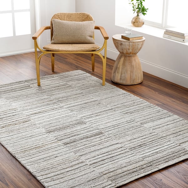 slide 2 of 6, Maizie Modern & Contemporary Area Rug 2' 6" x 8' - Gray/Brown