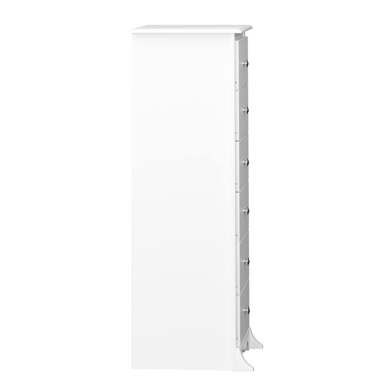 Prepac Monterey 6 Drawer Dresser for Bedroom, Tall Chest of Drawers, Bedroom Furniture, Clothes Storage and Organizer